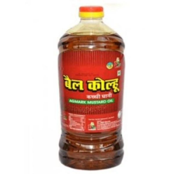 Bail Kolhu Mustard Oil 2Ltr - 2 ltr